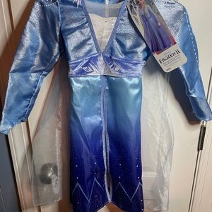Frozen II Elsa Adventure Dress Size 4-6X
